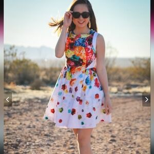 Prabal Gurung Floral Dress sz 12